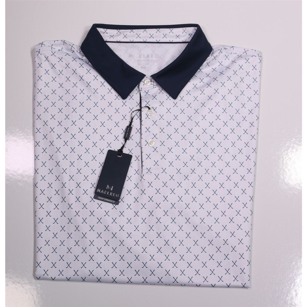 Maelreg Performance * Lot of 2 * Golf Polo Shirts 3XL - Picture 10 of 16